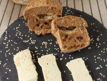 Ароматная безбелковая булочка с сыром МакМастер