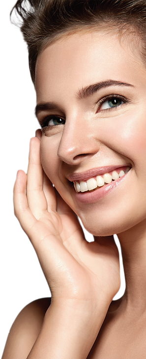 Fractional laser skin resurfacing treatment reducing acne scars and improving skin texture