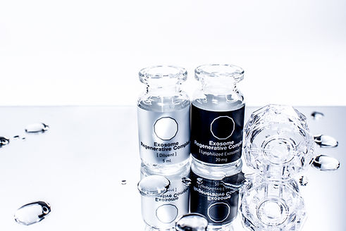 Microneedling with BENEV exosomes regenerative treatment improving skin healing and radiance