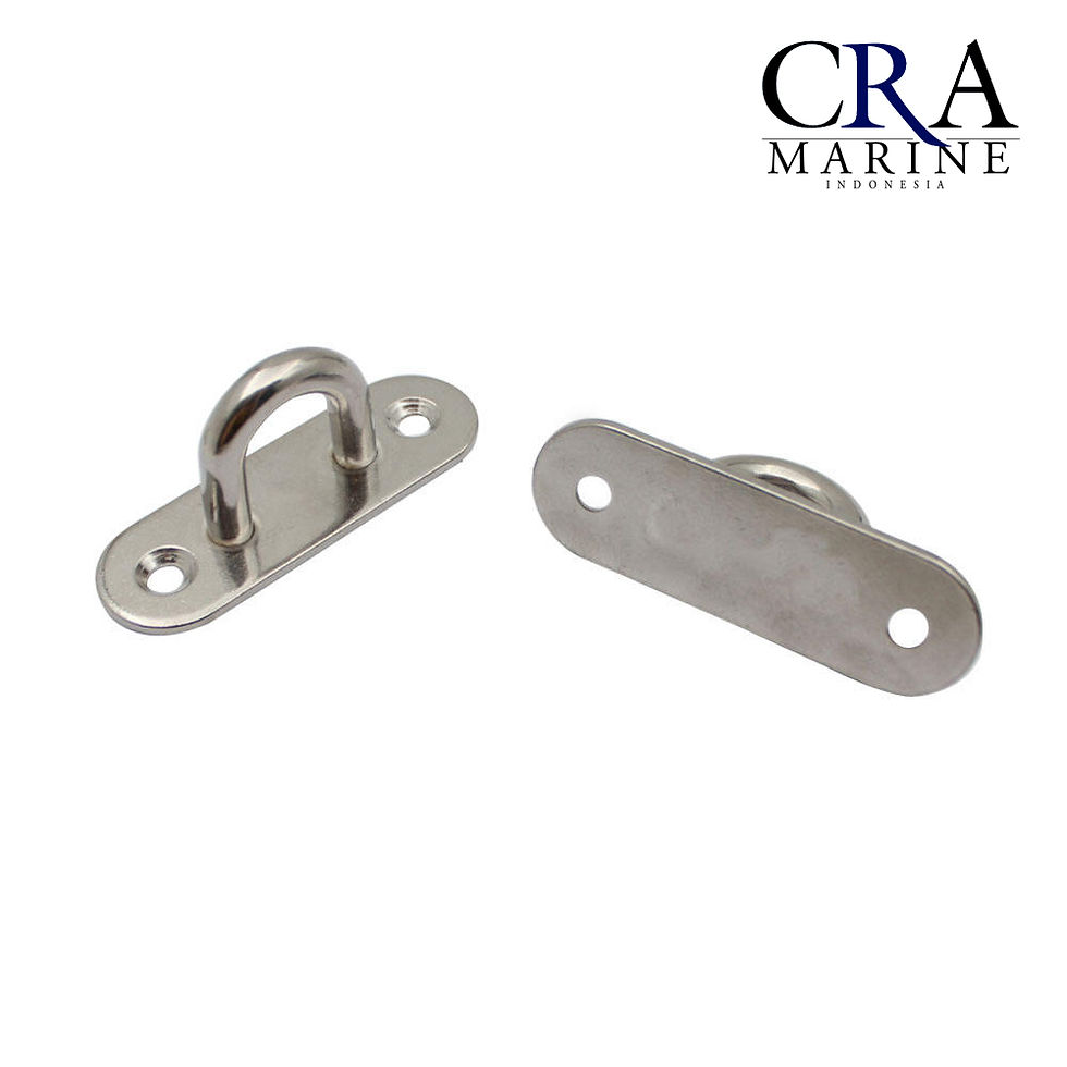 Hardware Ceiling Hook Pad Eye Plate Stainless Steel 304