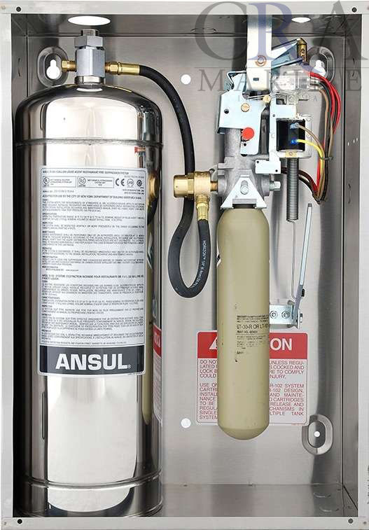 Thumbnail: ANSUL 429862 R-102 System Tank Assembly Stainless Steel 3.0 Gallon UL/ULC