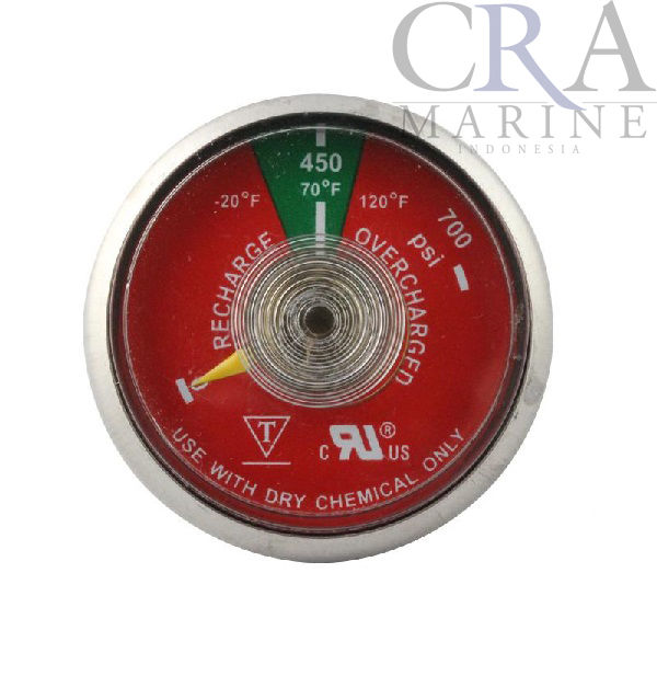 ANSUL 551675 Pressure Valve Gauge 450 PSI