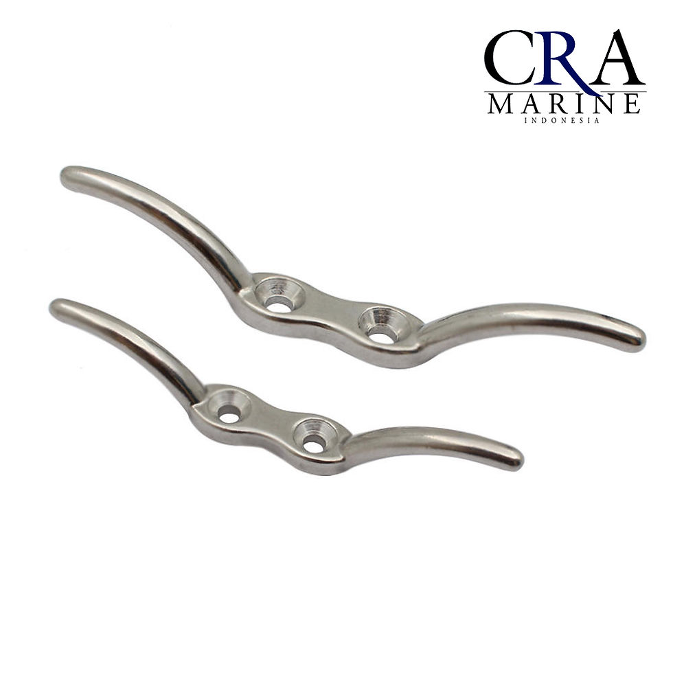 Thumbnail: Flagpole Rope Cleat Hook Wire Rope Cleat Stainless Steel 304
