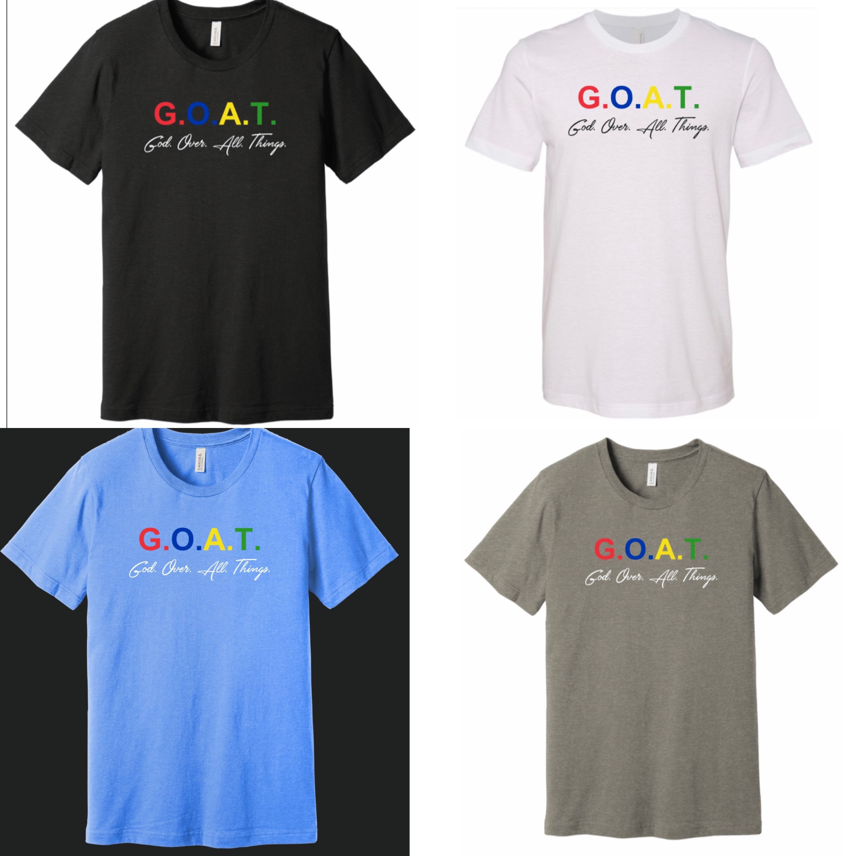 G.O.A.T. Summer Tees