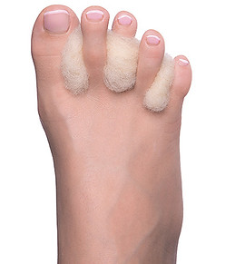 wandelwol wol voor voeten pedicure wol