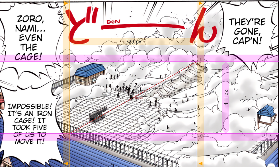 depth of drinker pub 836.9 px X 3.40404cm/px = 2848.8444cm 