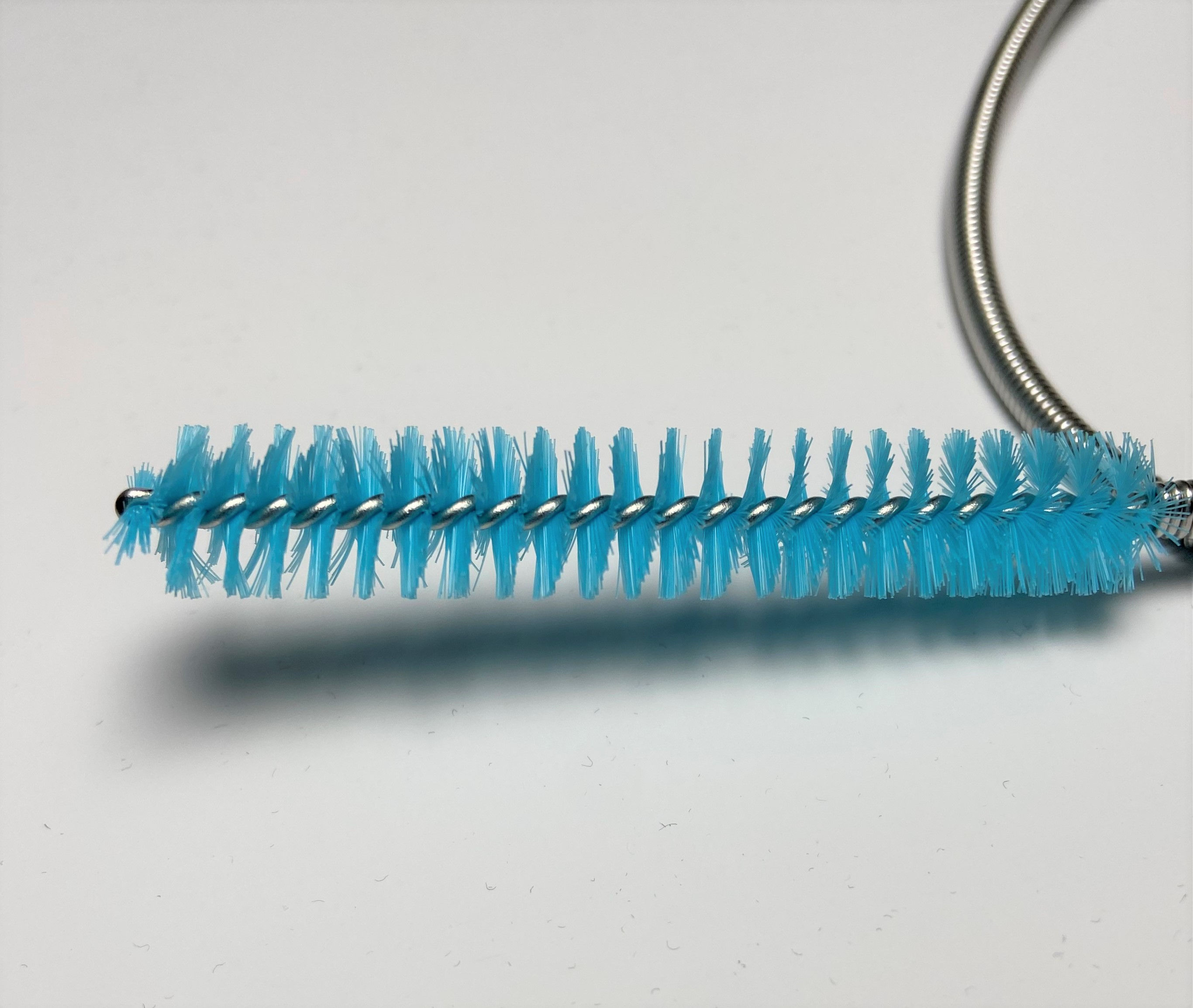 Nylon Urinary Drainage Tube Cleaning Brush with Stainless Handle