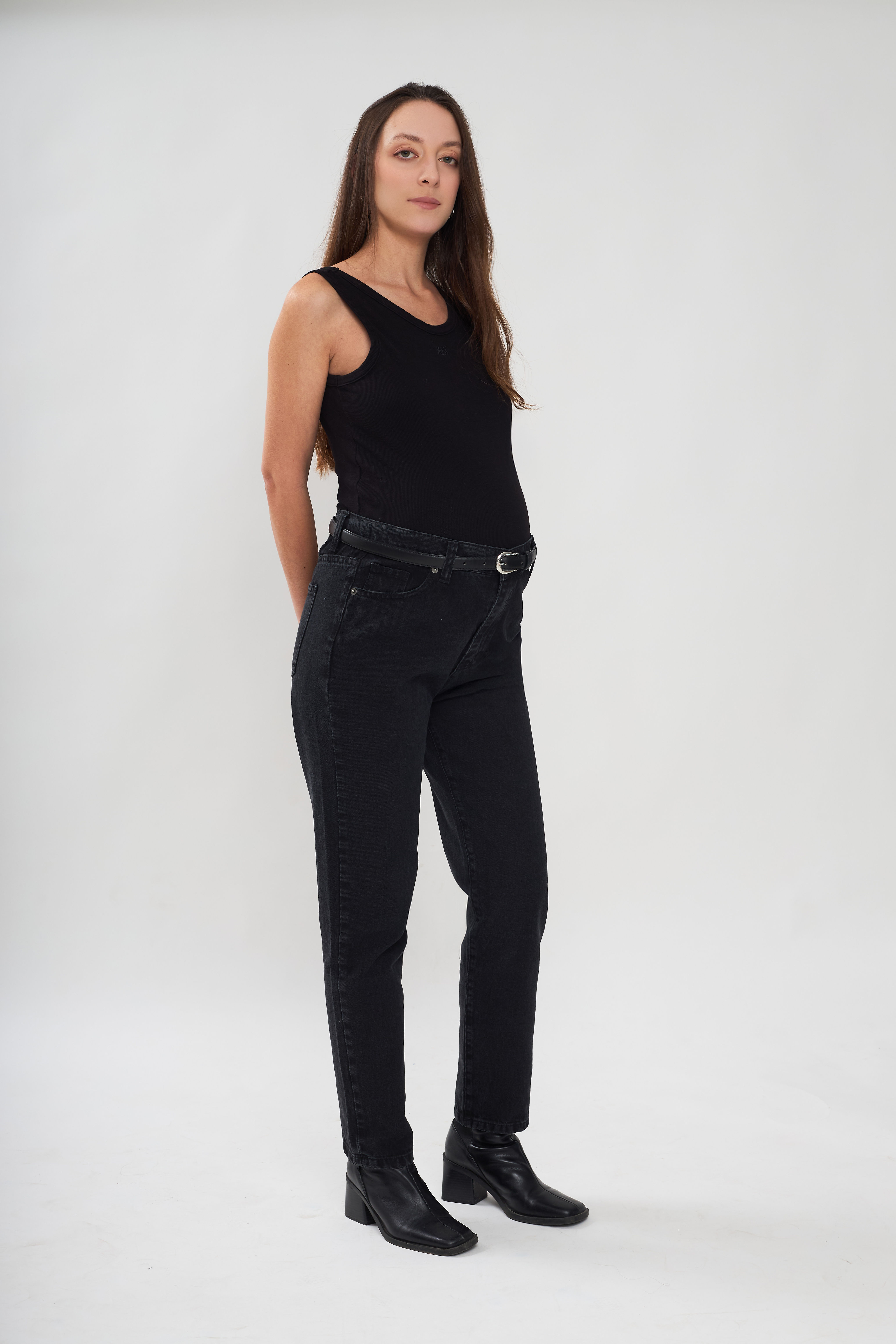 Black mom jeans No.1