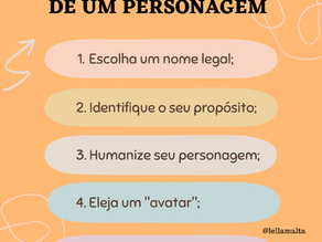 Dicas para construção de personagens
