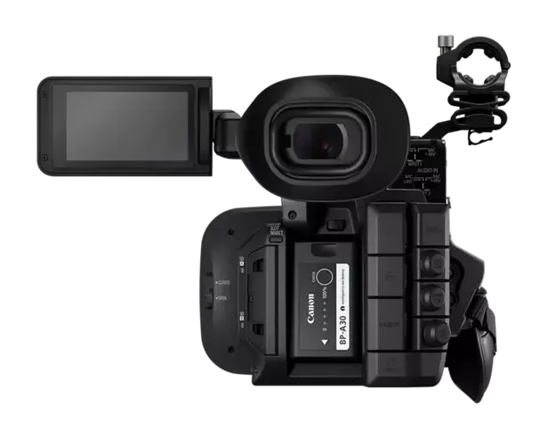 Thumbnail: 3.5-inch Rotating Touch Panel LCD and .36-inch OLED Electronic Viewfinder