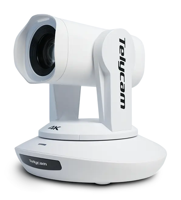 Thumbnail: Telycam Vision+ 4KN 20x live streaming PTZ camera: white, angle 2