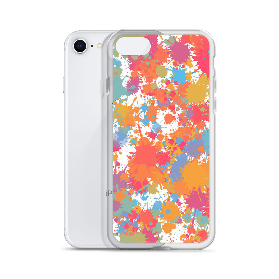 Miniature : Painted Dots iPhone Case