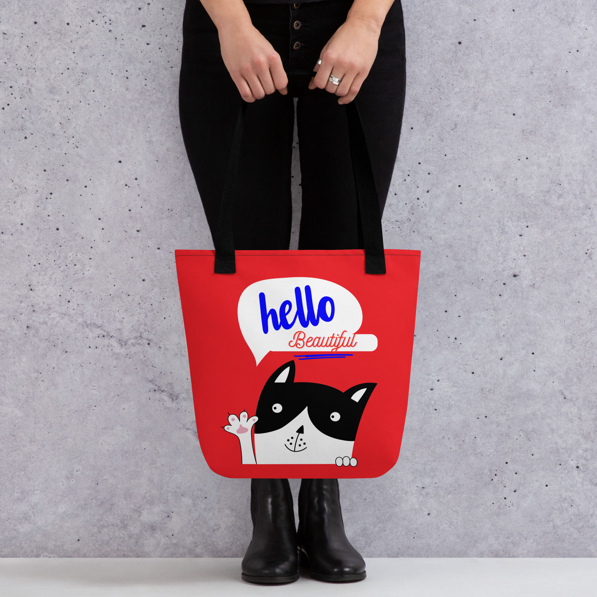 Hello Beautiful Tote Bag