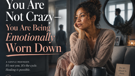 "You Are Not Crazy—You Are Being Emotionally Worn Down" Audio Blog