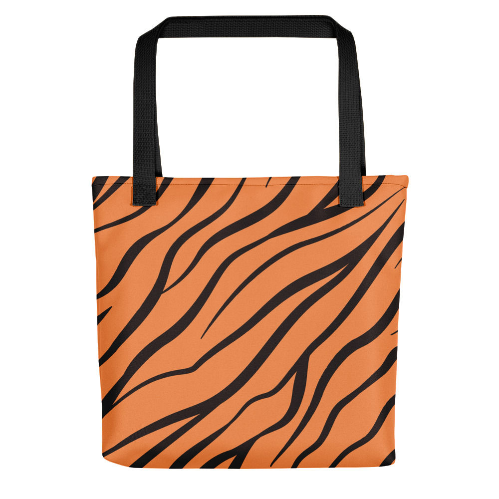Tiger Waves Tote Bag