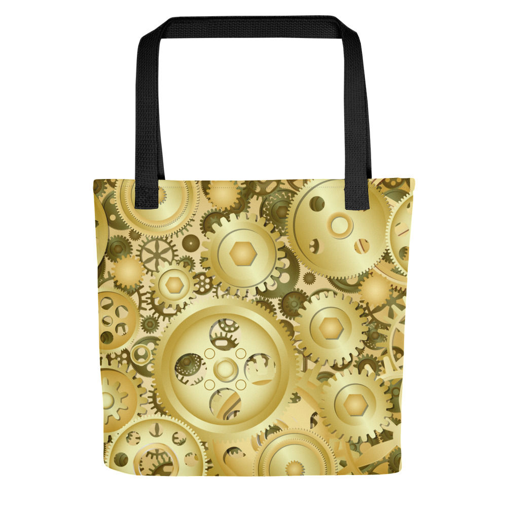 Golden Machine Tote Bag