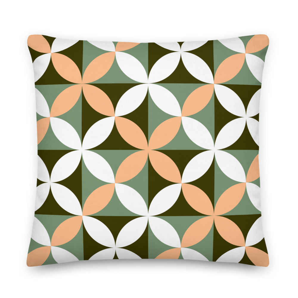 Large Fun Leaf Pillow