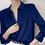 Thumbnail: Navy Blue Satin Shirts
