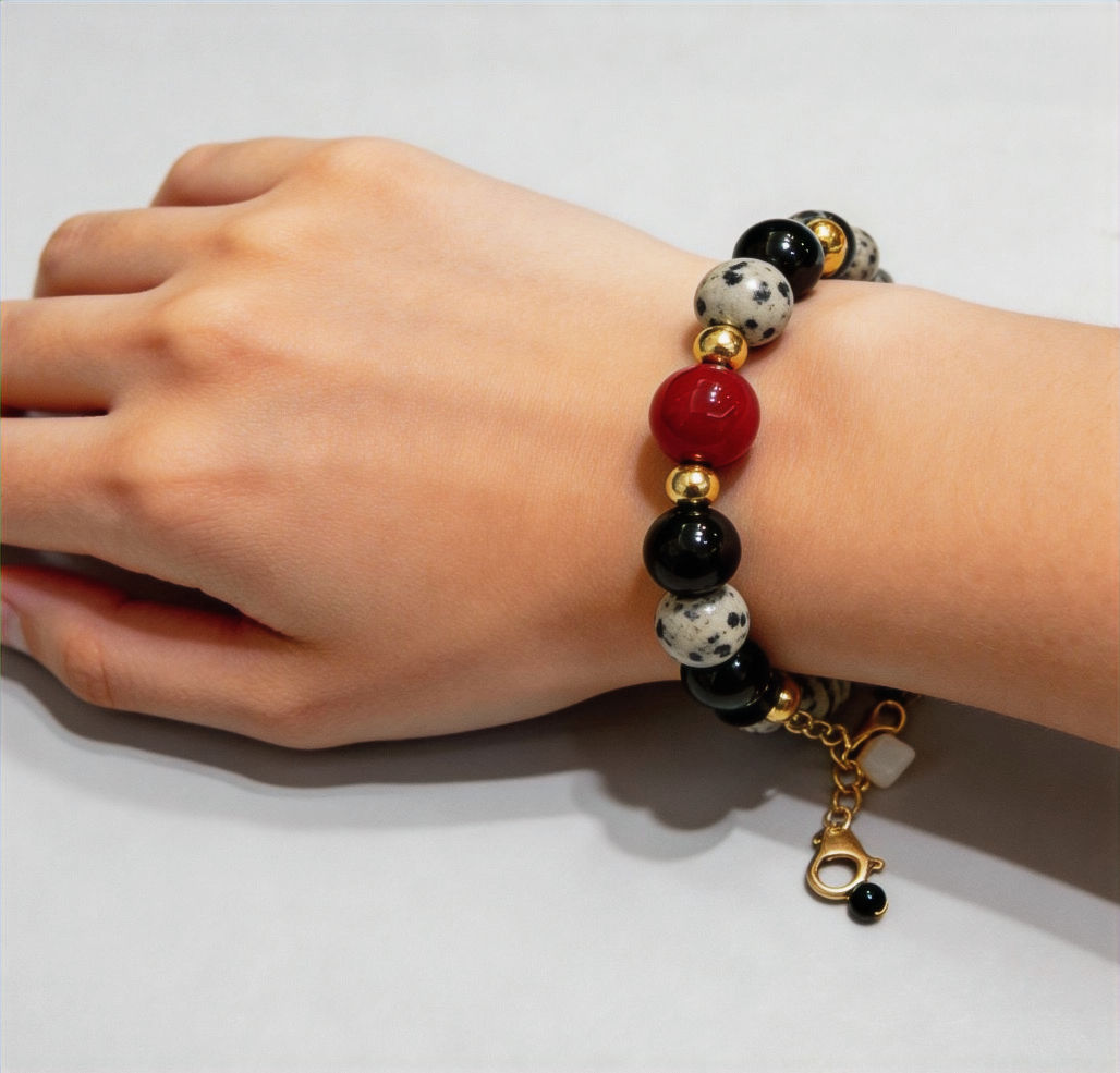 Natural Dalmatian Jasper