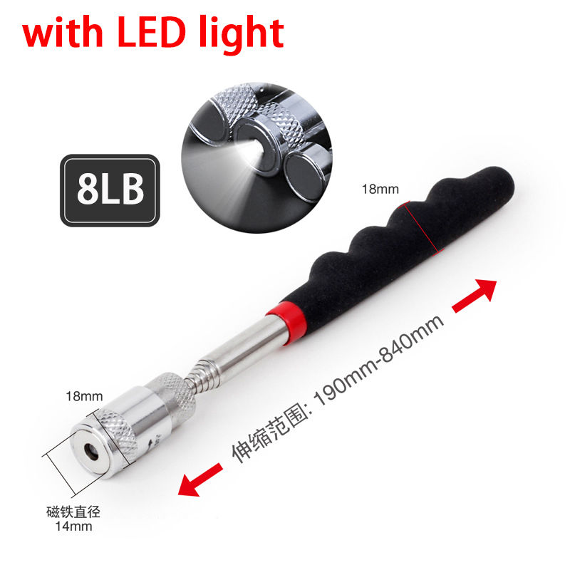 Thumbnail: Mini Portable Telescopic Magnetic Magnet Pen Handy Tools Capacity For Picking Up