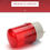 Thumbnail: Strobe Signal Warning light 12V 24V 220V LTE-1101J Siren Sound and Rotl  Warning