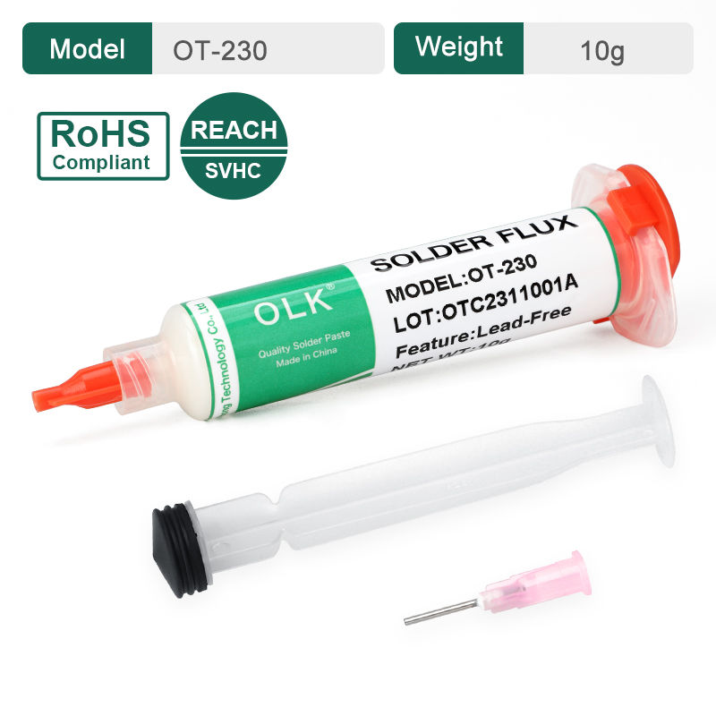 Thumbnail: Olk SMD Flux Pcb Repair Soldering Flux No-Clean Solder Paste Welding Advanced Oi