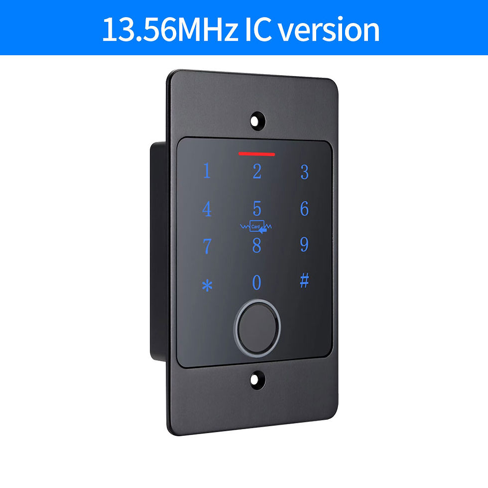 Thumbnail: Tuya Wifi Standalone Fingerprint Access Control Keypad Metal Waterproof Backligh