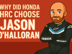 a blog about Jason O'Halloran going to Honda