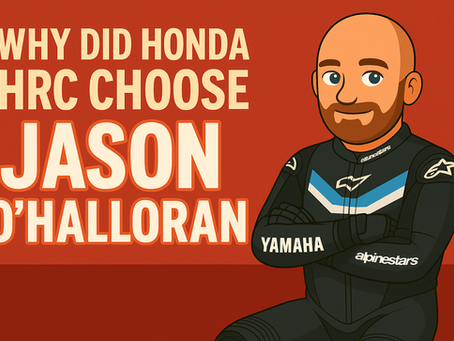 a blog about Jason O'Halloran going to Honda