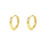 Thumbnail: Plain Huggie Hoops