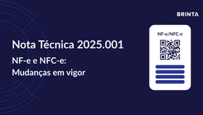 Sistema Nota Fiscal Eletrônica – Atualização da Nota Técnica 2025.001