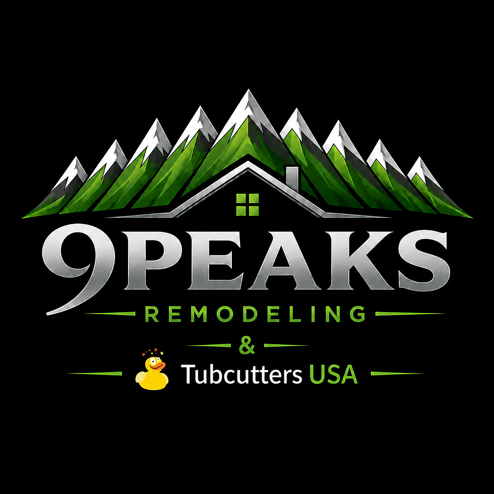 9 Peaks Remodeling & Tubcutters USA logo