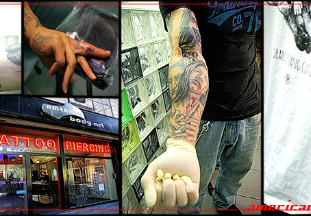 #245 TATOUAGE PARIS AMERICAN BODY ART
