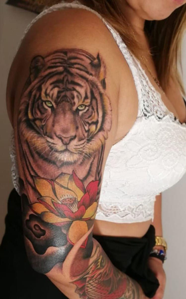 Tatouage réaliste american body art