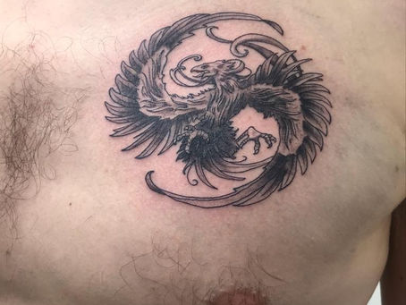#955 Tatouage Phoenix | American Body Art