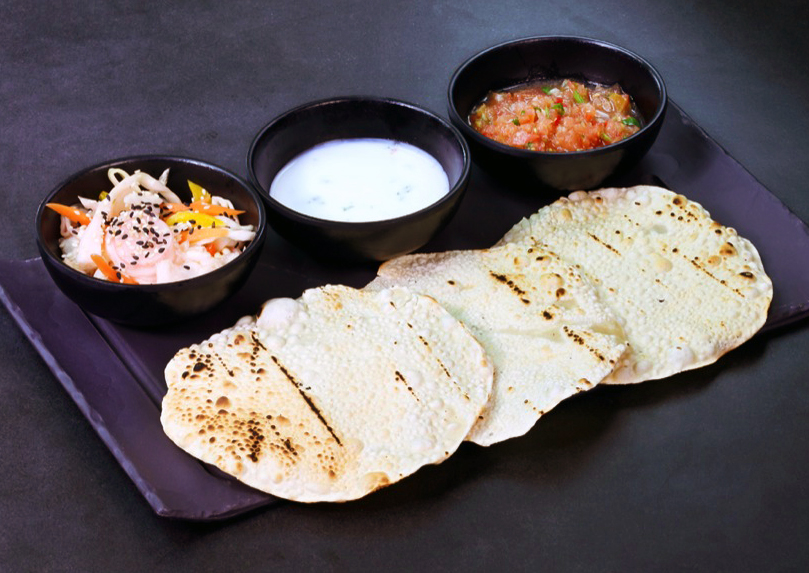 Arranged Food and Objects