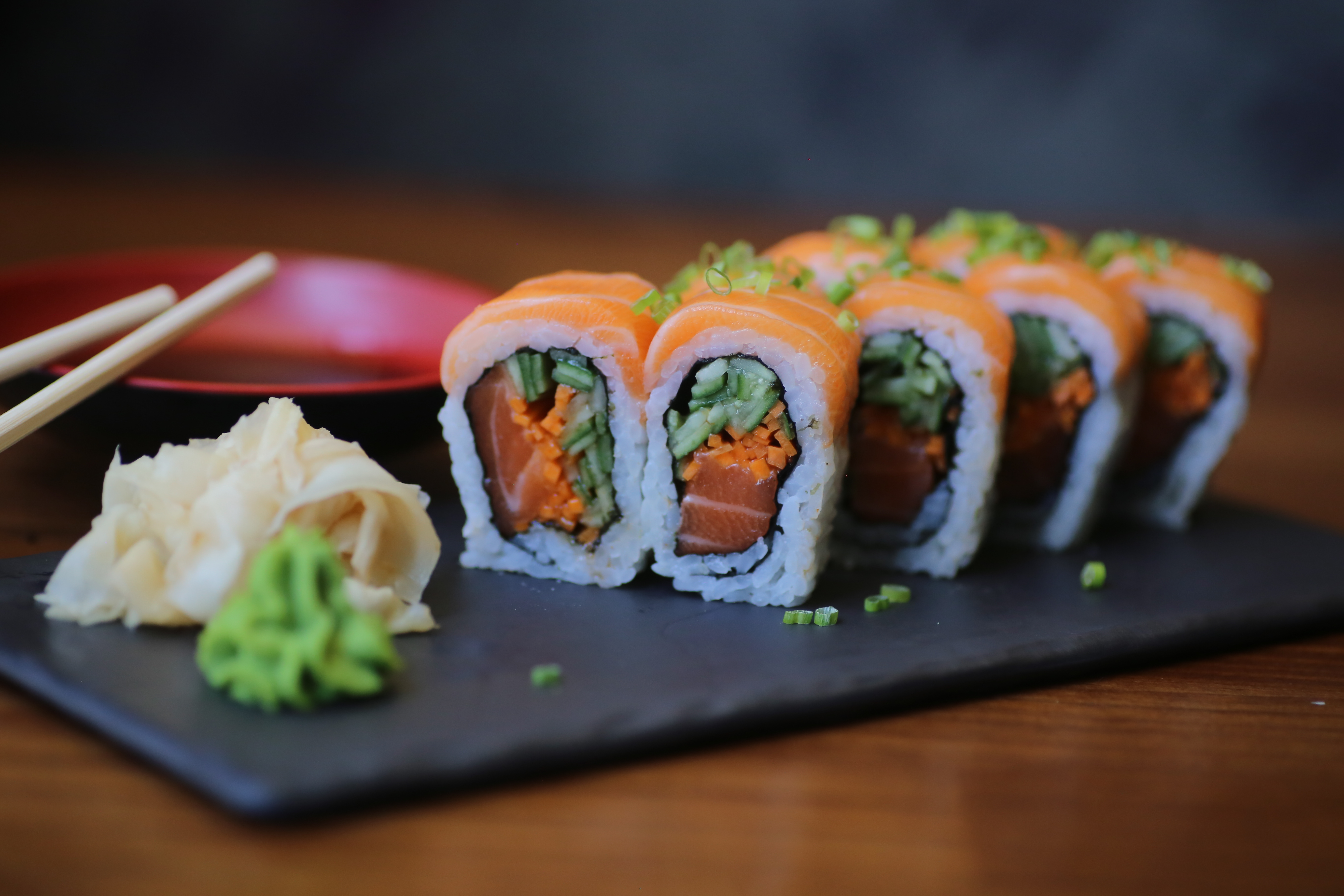 Arranged Food and Objects