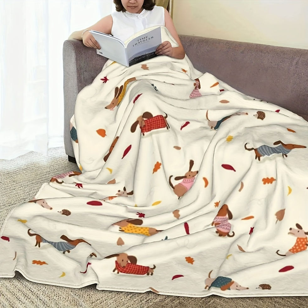 Miniatura: Cobertor Pet Comfort com Estampa de Cachorros