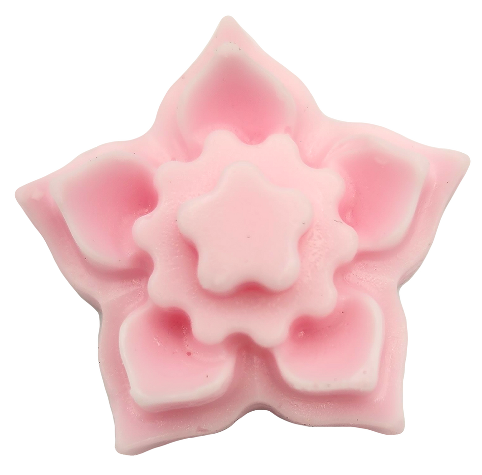 Rose Fragranced Flower Wax Melt