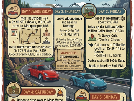 2026 Million Dollar Highway Tour - June 10th - 14th