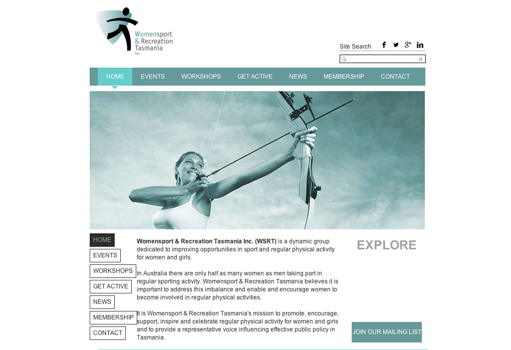 Womensport and Recreation Tas