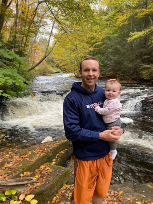 Baby girl and her dad