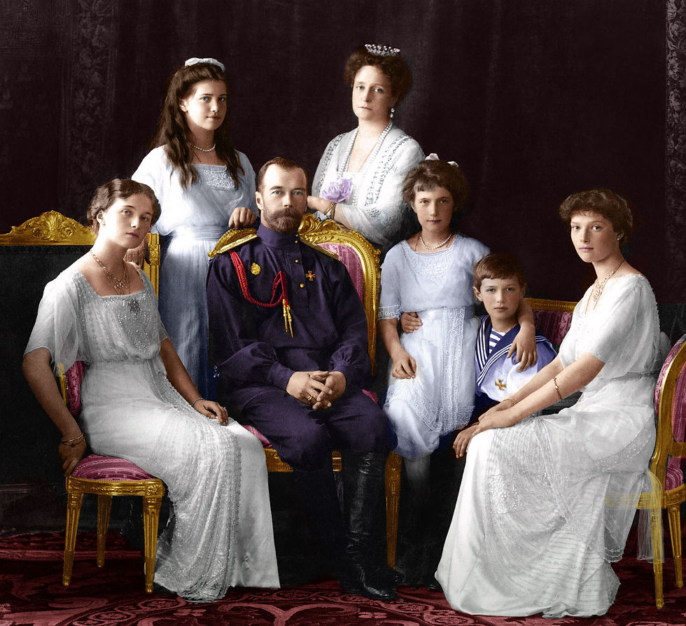 The Romanov Family of Russia