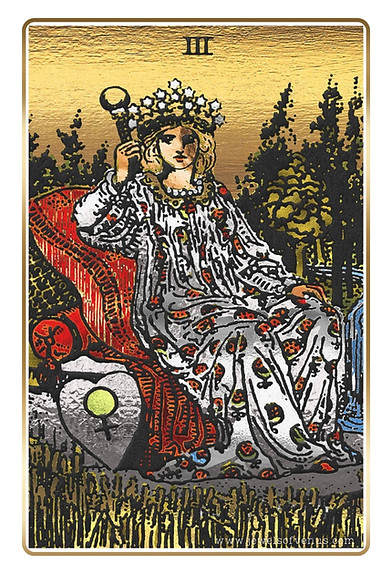 Tarotový archetyp CISÁROVNÁ III
