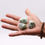 Miniatúra: JADEIT MAXI BALENIE (500g) ~ prírodný surový polodrahokam /cca 35ks veľ. 2-4cm