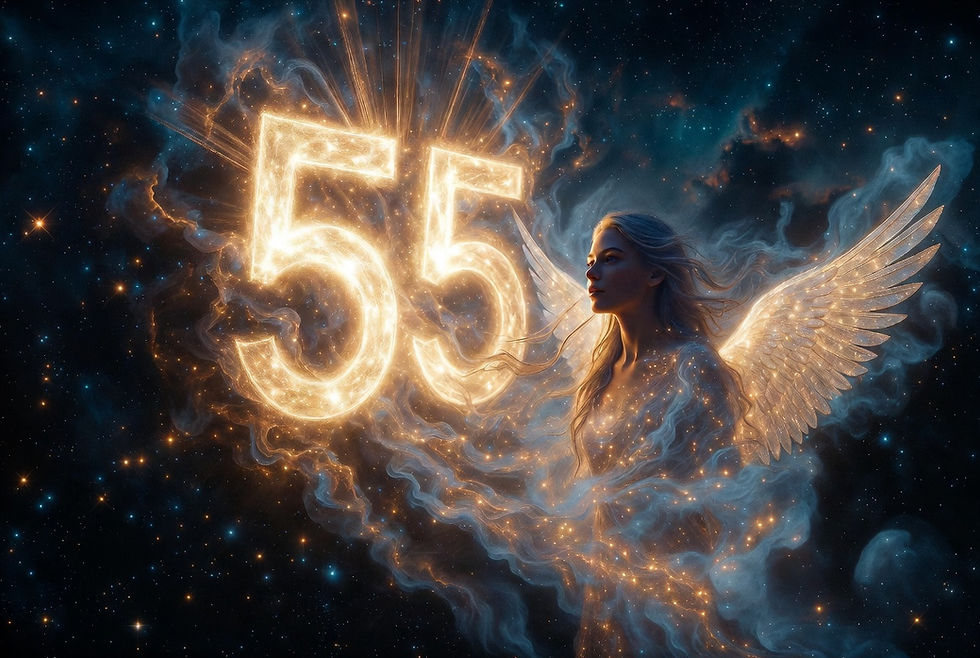 PORTÁL 55: NUMEROLÓGIA ANJELSKÉHO ČÍSLA 55 ~ ČÍSELNÝ KÓD PRE SLOBODU, ZMENU & DOBRODRUŽSTVO