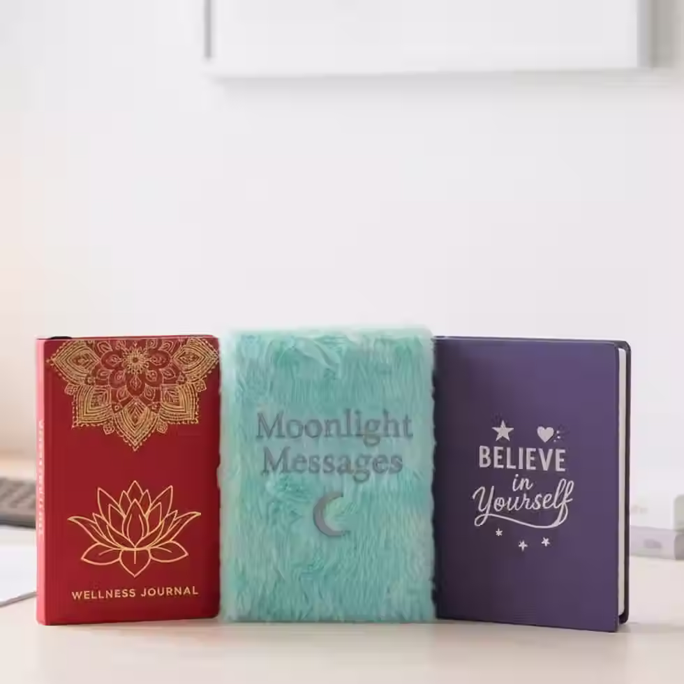 Miniatúra: Svetlomodrý SNOVÝ DIÁR – 80 strán – MOONLIGHT MESSAGES