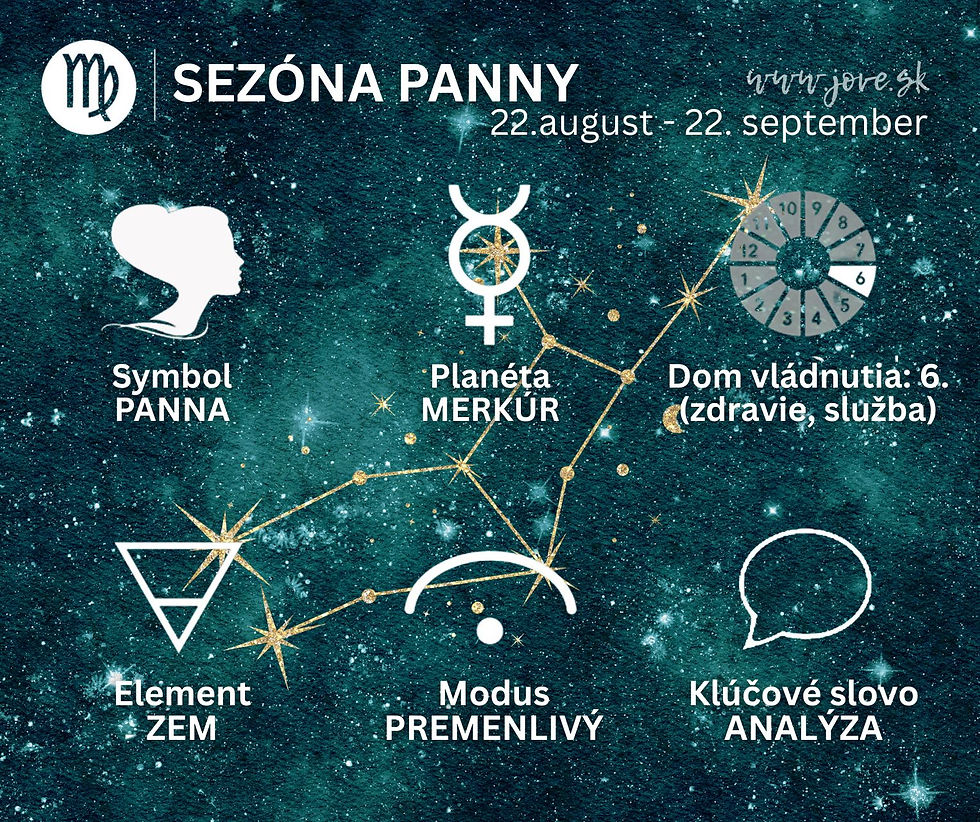 SEZÓNA PANNY 2025: ČAS POSVÄTNEJ OČISTY A LIEČENIA TELA, MYSLE I DUCHA & ZRODENIE NOVÝCH ZAČIATKOV + HOROSKOP