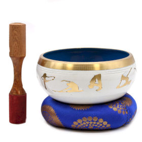 XL TIBETSKÁ SPIEVAJÚCA MISA, SET ~ YOGA, priemer 14 cm