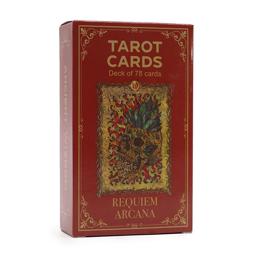ORÁKULUM REQUIEM "PRÁCA S TIEŇMI" ~ výkladové karty so sprievodnou knižkou (AJ)
